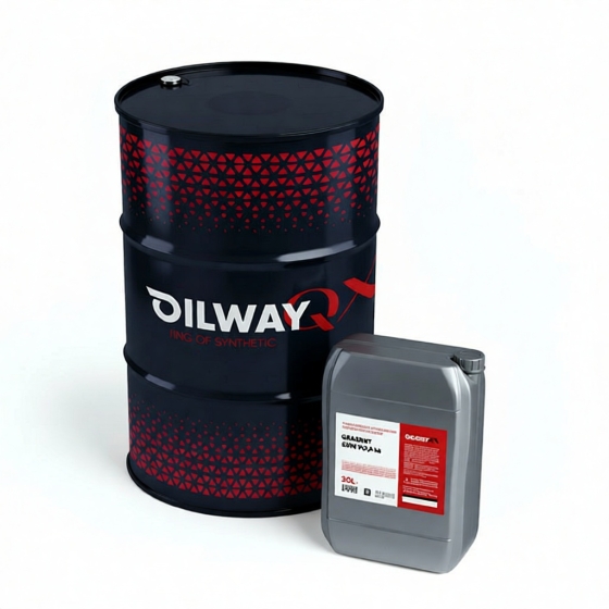 Масло для компрессоров холодильных установок OilWay QX Sintez Cooltech VG 100, 180кг, синтетика