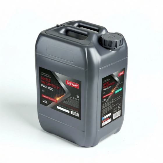 Масло для компрессоров холодильных установок OilWay QX Sintez Cooltech VG 100, 20л, синтетика
