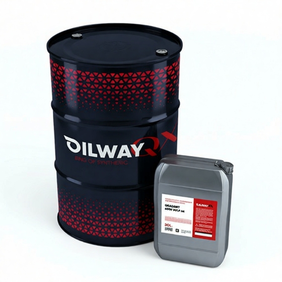 Масло для компрессоров холодильных установок OilWay QX Sintez Cooltech VG 32, 180кг, синтетика
