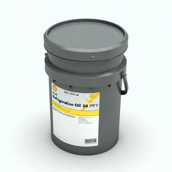 Масло для компрессоров холодильных установок SHELL Refrigeration Oil S4 FR-F VG 68, 20л, синтетика