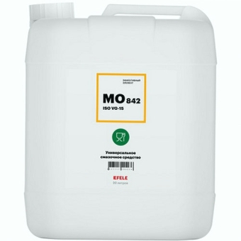 Пищевое масло Efele MO-842 ISO VG: 15, 20 л, синтетика