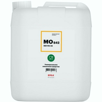 Пищевое масло Efele MO-842 ISO VG: 32, 20 л, синтетика