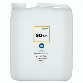 Цепное масло Efele SO-881, 20 л, синтетика