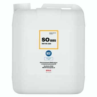 Редукторное масло Efele SO-885 VG220, 20 л, синтетика