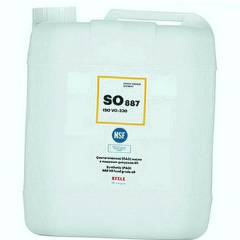 Редукторное масло Efele SO-887 VG320, 20 л, синтетика