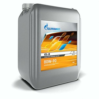 Трансмиссионное масло Gazpromneft GL-5 80W-90, 20 л, минеральное