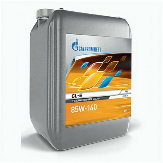 Трансмиссионное масло Gazpromneft GL-5 SAE 85W-140, 20 л, минеральное