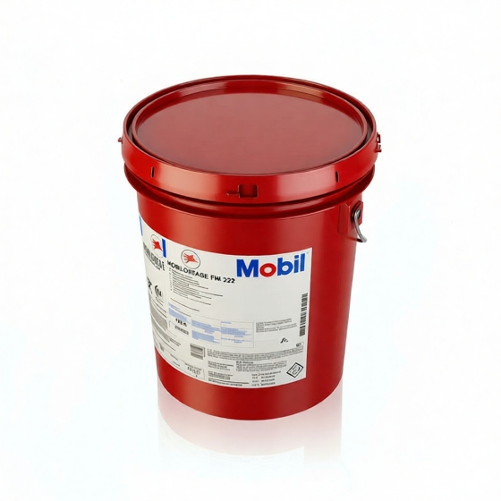 Высокотемпературное масло Mobil Polyrex 222, 16 кг, синтетика