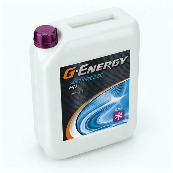 Смазочно-охлаждающая жидкость Gazpromneft G-Energy Antifreeze HD 40, 10 кг, минеральное