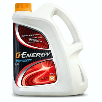 Смазочно-охлаждающая жидкость Gazpromneft G-Energy Antifreeze SNF 40, 10 кг, минеральное