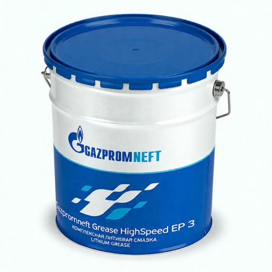 Смазочно-охлаждающая жидкость Gazpromneft Grease HighSpeed NLGI 3, 18 кг, минеральное