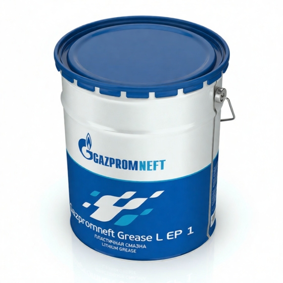 Пластичная смазка Gazpromneft Grease L EP 1, NLGI 1, 18 кг, минеральное