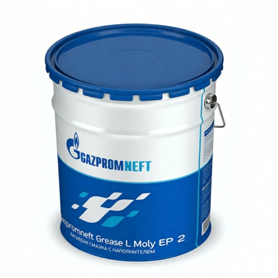 Смазочно-охлаждающая жидкость Gazpromneft Grease L Moly NLGI 2, 18 кг, минеральное