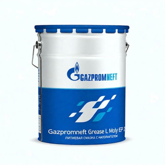 Смазочно-охлаждающая жидкость Gazpromneft Grease L Moly NLGI 2, 18 кг, минеральное