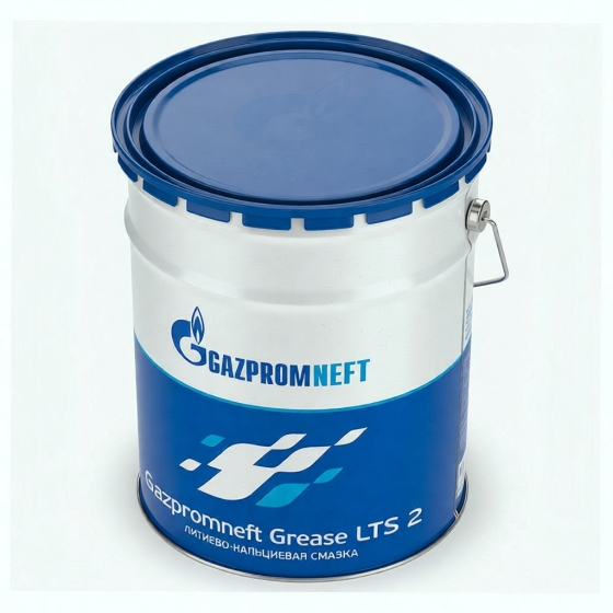 Смазочно-охлаждающая жидкость Gazpromneft Grease LTS Moly NLGI 2, 18 кг, минеральное