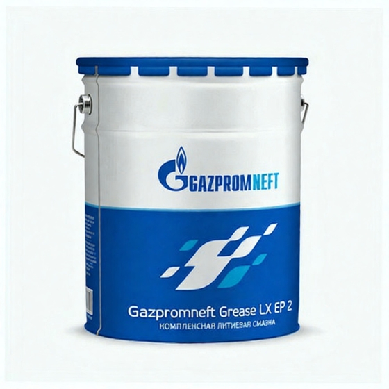 Смазочно-охлаждающая жидкость Gazpromneft Grease LX EP1 NLGI 1, 18 кг, минеральное