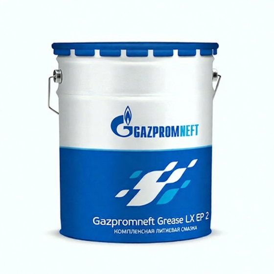 Смазочно-охлаждающая жидкость Gazpromneft Grease LX EP2 NLGI 2, 18 кг, минеральное