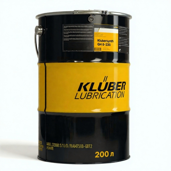 Редукторное масло Kluber Klubersynth 100 KV, 180 кг, синтетика