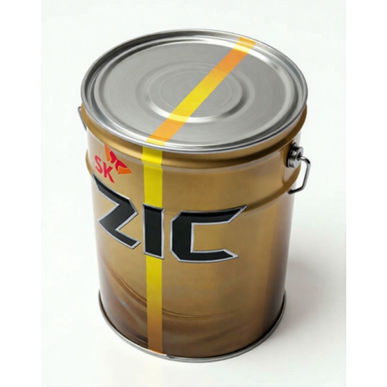 Турбинное масло ZIC SK Turbine Oil ISO 68, 20 л, полусинтетика