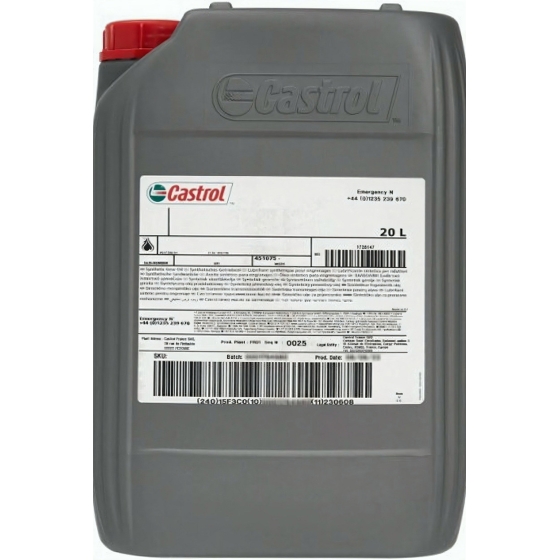 Трансмиссионное масло Castrol Syntrax Long Life 75W-90, 20 л, синтетика
