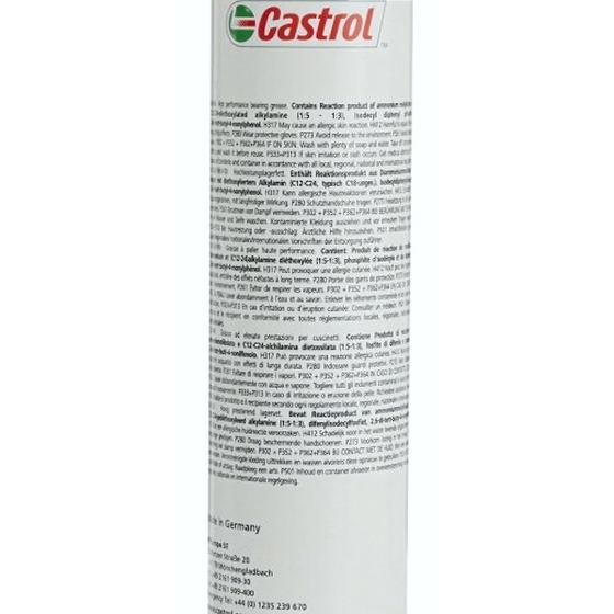 Смазочно-охлаждающая жидкость Castrol Spheerol NLGI 2, 15 кг, минеральное