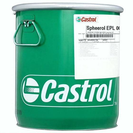 Смазочно-охлаждающая жидкость Castrol Spheerol NLGI 00, 15 кг, минеральное