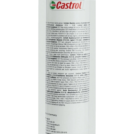 Смазочно-охлаждающая жидкость Castrol Tribol GR NLGI 2, 4 кг, минеральное