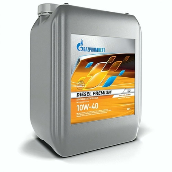 Грузовое масло Gazpromneft Diesel Premium, 10W-40, 50 л, полусинтетика