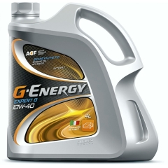Моторное масло G-Energy Expert G, 10W-40, 4 л, полусинтетика