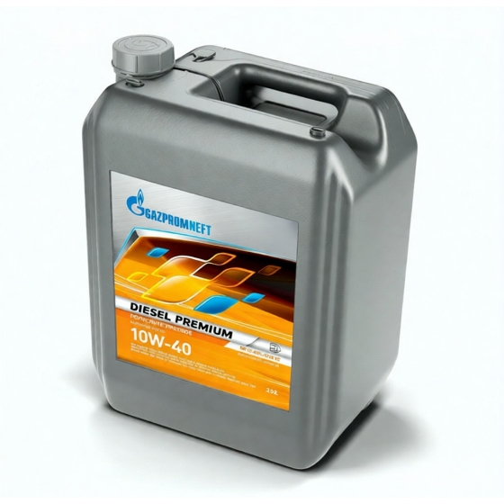 Грузовое масло Gazpromneft Diesel Premium, 10W-40, 20 л, полусинтетика