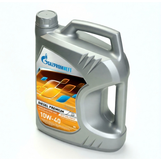 Грузовое масло Gazpromneft Diesel Premium, 10W-40, 5 л, полусинтетика