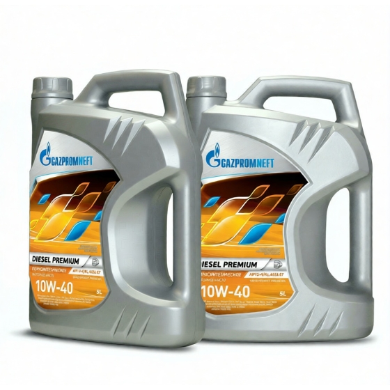 Грузовое масло Gazpromneft Diesel Premium, 10W-40, 5 л, полусинтетика