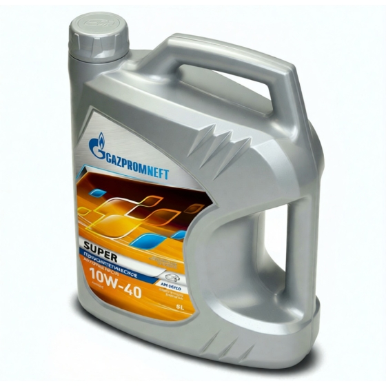 Моторное масло Gazpromneft Super, 10W-40, 5 л, полусинтетика
