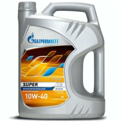 Моторное масло Gazpromneft Super, 10W-40, 5 л, полусинтетика