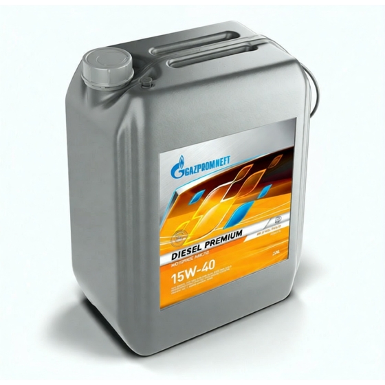 Грузовое масло Gazpromneft Diesel Premium, 15W-40, 20 л, полусинтетика