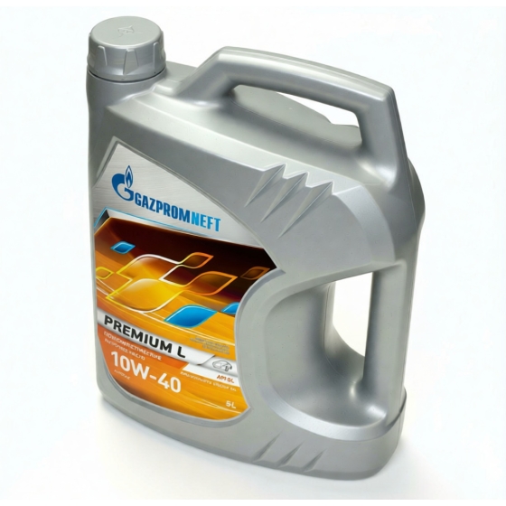Моторное масло Gazpromneft Premium L, 10W-40, 5 л, синтетика