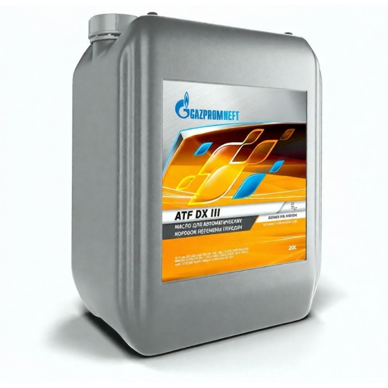Трансмиссионное масло Gazpromneft ATF DX III, 20 л, полусинтетика