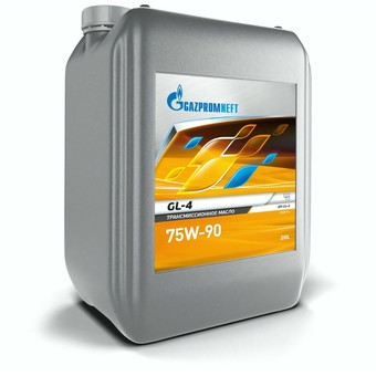 Трансмиссионное масло Gazpromneft GL-4, 75W-90, 20 л, полусинтетика