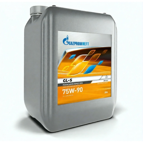 Трансмиссионное масло Gazpromneft GL-5, 75W-90, 20 л, полусинтетика