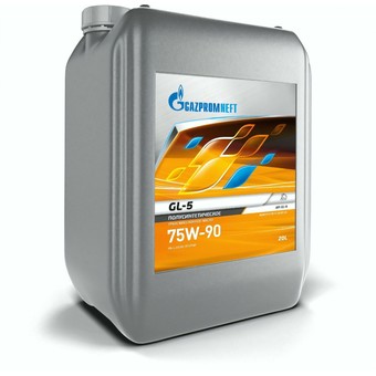 Трансмиссионное масло Gazpromneft GL-5, 75W-90, 20 л, полусинтетика