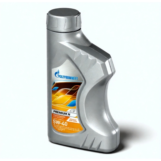 Моторное масло Gazpromneft Premium N, 5W-40, 1 л, синтетика