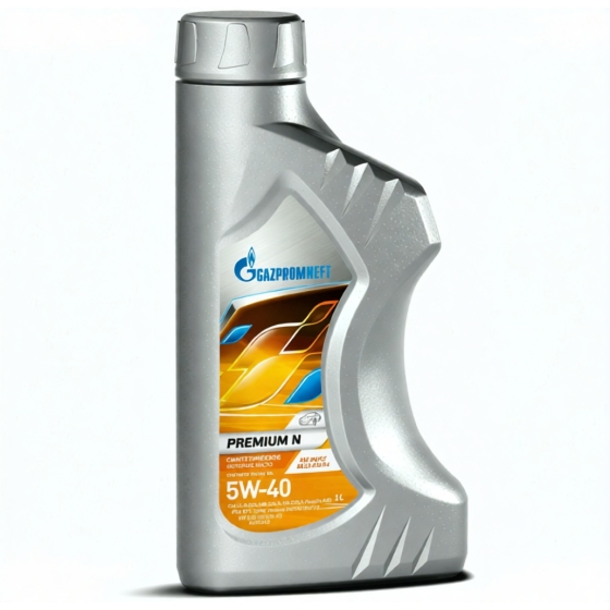 Моторное масло Gazpromneft Premium N, 5W-40, 1 л, синтетика