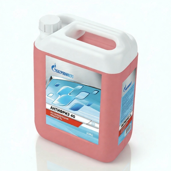 Охлаждающая жидкость Gazpromneft Antifreeze 40, 10 кг, этиленгликоль