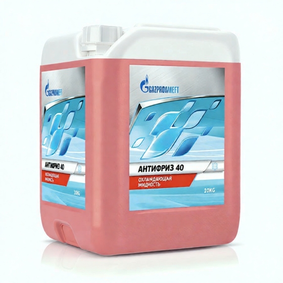 Охлаждающая жидкость Gazpromneft Antifreeze 40, 10 кг, этиленгликоль