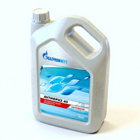 Охлаждающая жидкость Gazpromneft Antifreeze 40, 4,775 кг, этиленгликоль