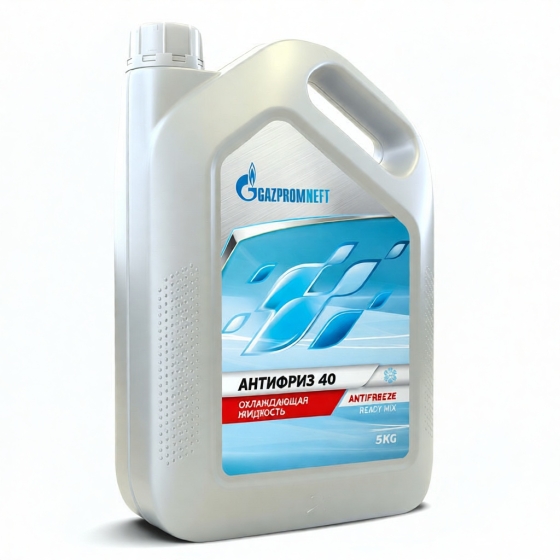 Охлаждающая жидкость Gazpromneft Antifreeze 40, 4,775 кг, этиленгликоль