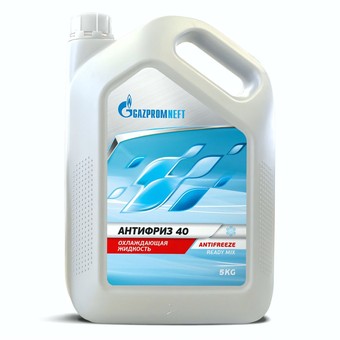 Охлаждающая жидкость Gazpromneft Antifreeze 40, 4,775 кг, этиленгликоль