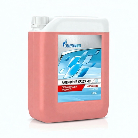 Охлаждающая жидкость Gazpromneft Antifreeze SF12+, 10 кг, этиленгликоль