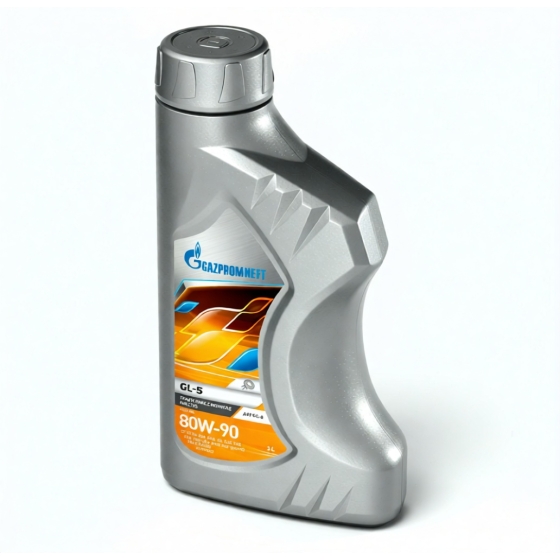 Трансмиссионное масло Gazpromneft GL-5, 80W-90, 4 л, полусинтетика