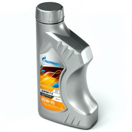Трансмиссионное масло Gazpromneft Super T-3, 85W-90, 1 л, минеральное